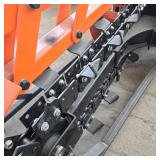 Unused MINI Skid Steer Hydraulic Trencher Attachment with Chain Drive System