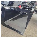 Unused MINI Skid Steer Hydraulic Plate Grapple Bucket