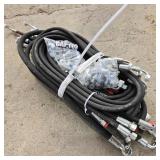 Unused Hydraulic Hose Assembly with Fittings | Fits 1–3 Ton Mini Excavators