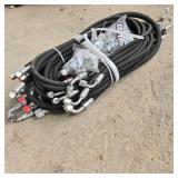 Unused Hydraulic Hose Assembly with Fittings | Fits 1–3 Ton Mini Excavators