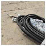 Unused Hydraulic Hose Assembly with Fittings | Fits 1–3 Ton Mini Excavators