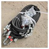 Unused Hydraulic Hose Assembly with Fittings | Fits 1–3 Ton Mini Excavators