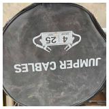 Unused 4/25 Gauge Heavy Duty Jumper Cables with Carrying Case