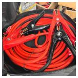 Unused 4/25 Gauge Heavy Duty Jumper Cables with Carrying Case