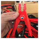 Unused 4/25 Gauge Heavy Duty Jumper Cables with Carrying Case