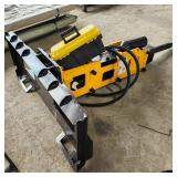 Unused Hydraulic Breaker Hammer Attachment for Skid Steer