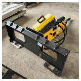 Unused Hydraulic Breaker Hammer Attachment for Skid Steer