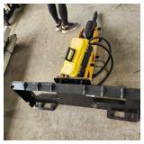 Unused Hydraulic Breaker Hammer Attachment for Skid Steer