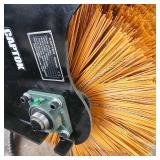 Unused MINI Skid Steer Hydraulic Angle Broom Attachment