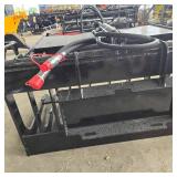 Unused MINI Captok CK-HWG44C Skid Steer Wood Grabber Attachment