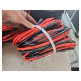 Set Of 4 Jumper Cables with Copper Clamps