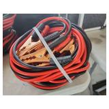Set Of 4 Jumper Cables with Copper Clamps