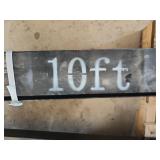 Unused 10ft Forklift Extension Rod Set