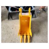 Unused Captok 12-inch Trenching Bucket with Triple Teeth | Fits Cat 305