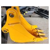 Unused Captok 12-inch Trenching Bucket with Triple Teeth | Fits Cat 305