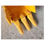 Unused Captok 12-inch Trenching Bucket with Triple Teeth | Fits Cat 305