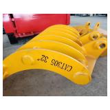 Unused Captok Heavy-Duty Excavator Rake 32inch | Fits Cat 305