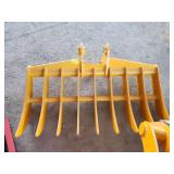 Unused Captok Heavy Duty Excavator Rake 44inch | Fits Cat 305