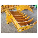 Unused Captok Heavy Duty Excavator Rake 44inch | Fits Cat 305