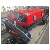 Captok Unused CK750 Remote Control Tracked Lawn Mower