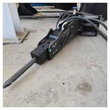 UNUSED MINI Skid Steer Hydraulic Breaker Attachment