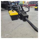 UNUSED MINI Skid Steer Hydraulic Breaker Attachment