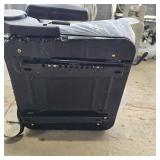 Unused Luxury Universal Equipment Seat with Safety Seat Belt, Arm Rest, Adjustable Tilt and Headrest