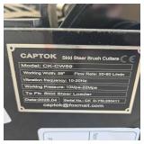 Captok CK-CW59 Skid Steer Sheeps Foot Roller Attachment