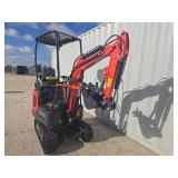 MX15RX Mini Excavator some damage