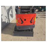 MX15RX Mini Excavator some damage