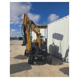 Unused CFG MX50R Mini Excavator with Rubber Tracks