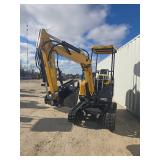 Unused CFG MX50R Mini Excavator with Rubber Tracks