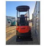 2025 Unused CFG Industrial NT18K Mini Excavator | Kubota Engine 15HP, 10.2KW
