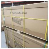 72in Triple-Bank Top Chest with 72" Triple-Bank Roll Cabinet | Model: HTC7212U | Model: HTC7214B