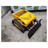 Unused Remote-Control Lawn Mower with Snow Shovel | YF800