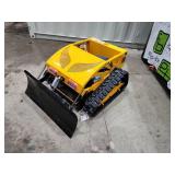Unused Remote-Control Lawn Mower with Snow Shovel | YF800