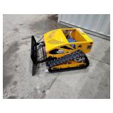Unused Remote-Control Lawn Mower with Snow Shovel | YF800
