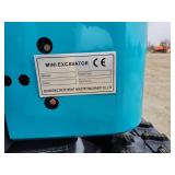 Unused Crawler Excavator | ZJG-12 Blue