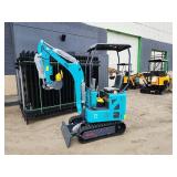 Unused Crawler Excavator | ZJG-12 Blue