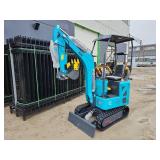 Unused Crawler Excavator | ZJG-12 Blue