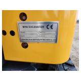 Unused Crawler Excavator | ZJG-12 Yellow