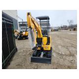 Unused Crawler Excavator | ZJG-12 Yellow