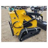 Unused Mini Skid Steer Loader | ZJG-380 Yellow