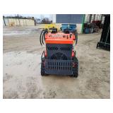 Unused Mini Skid Steer Loader | ZJG-380 Red