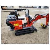 Unused Crawler Excavator | ZJG-08 Red