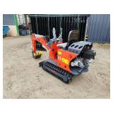 Unused Crawler Excavator | ZJG-08 Red