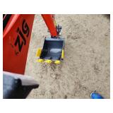 Unused Crawler Excavator | ZJG-08 Red