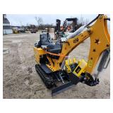 Unused Crawler Excavator | ZJG-08 Yellow