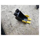 Unused Mini Excavator tooth bucket |Fits 1–2-ton Excavator