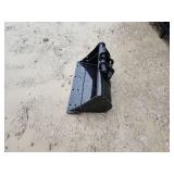 Unused ZJZ 24in Mini Excavator Bucket fits 1-2 ton